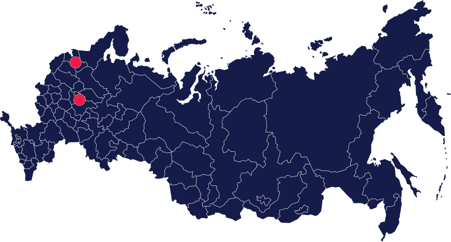 map of russia with mba points